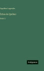 ï¿½chos de Quï¿½bec: Tome 2
