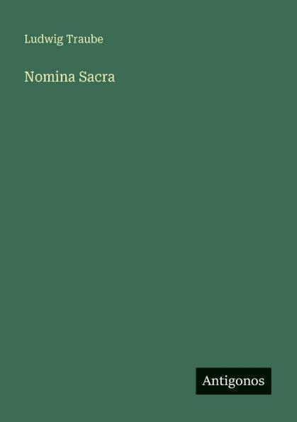 Nomina Sacra
