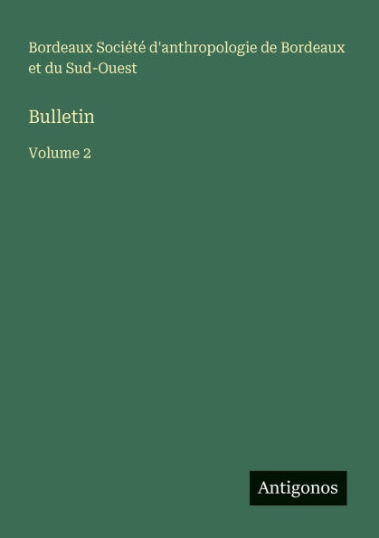 Bulletin: Volume
