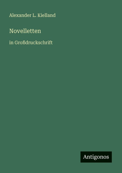 Novelletten: in Groï¿½druckschrift