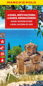 Title: Albania,North Macedonia Marco Polo Map, Author: Marco Polo