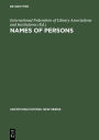 Names of Persons: National Usages for Entry in Catalogues