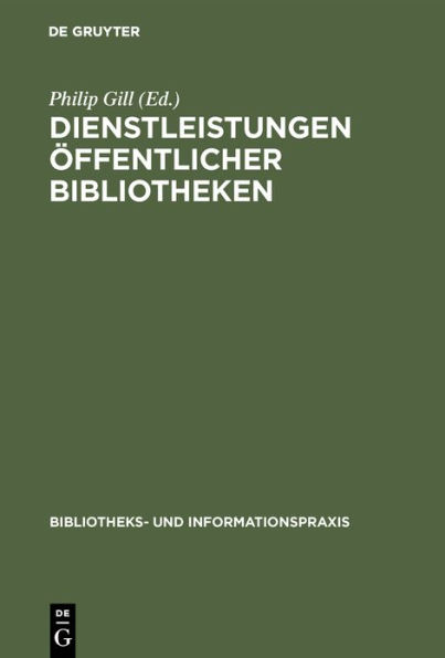 Dienstleistungen Öffentlicher Bibliotheken: IFLA / UNESCO Richtlinien für die Weiterentwicklung