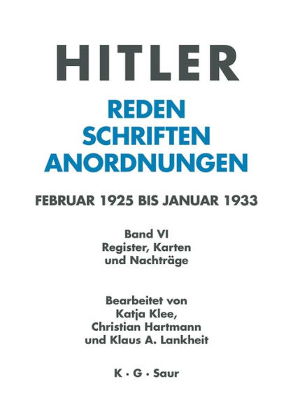 Register, Karten und Nachtr ge