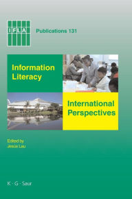 Title: Information Literacy: International Perspectives, Author: Brett Poliness