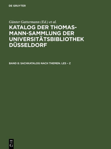 Sachkatalog nach Themen. Les - Z