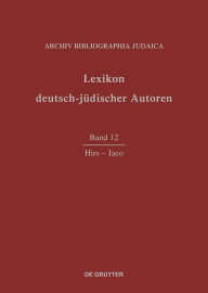 Title: Hirs-Jaco, Author: Archiv Bibliographia Judaica e.V.