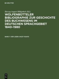 Title: Der Leser: 94237-102470, Author: Paul Raabe