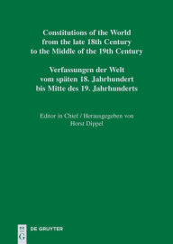 Title: Croatian, Slovenian and Czech Constitutional Documents 1818-1849, Author: Dalibor Cepulo