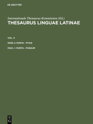 Title: porta - possum, Author: Internationale Thesaurus-Kommission