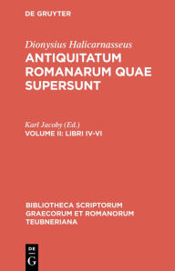 Title: Libri IV-VI, Author: Dionysius Halicarnasseus