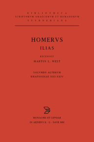 Title: Rhapsodiae XIII-XXIV. Indices / Edition 1, Author: Homerus
