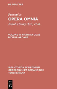 Title: Historia quae dicitur arcana / Edition 1, Author: Procopius