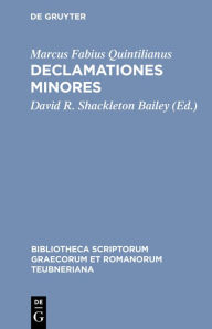 Title: Declamationes minores, Author: Marcus Fabius Quintilianus