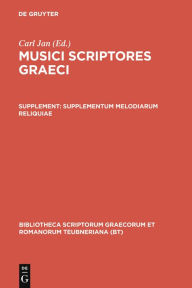Title: Supplementum melodiarum reliquiae, Author: Carl Jan