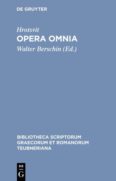 Opera omnia / Edition 1