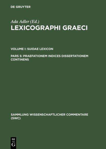 Praefationem indices dissertationem continens / Edition 3