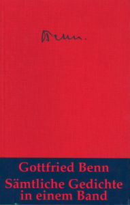 Title: Sämtliche Gedichte, Author: Gottfried Benn