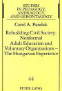 Rebuilding Civil Society: Nonformal Adult Education and Voluntary Organizations - The Hungarian Experience