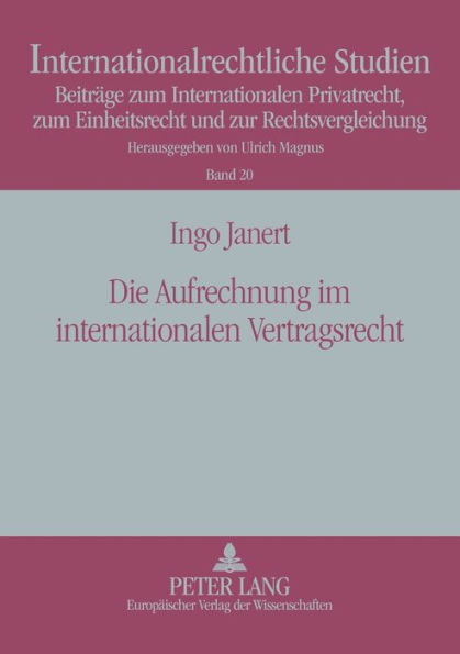 Die Aufrechnung im internationalen Vertragsrecht