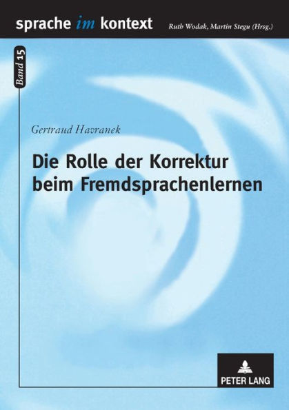 Die Rolle der Korrektur beim Fremdsprachenlernen