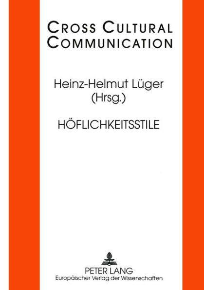 Hoeflichkeitsstile: 2., korrigierte Auflage