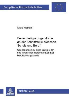 Benachteiligte Jugendliche an der Schnittstelle zwischen Schule und Beruf: Ueberlegungen zu einer strukturellen und inhaltlichen Reform praeventiver Berufsbildungspraxis