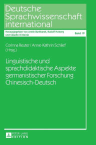 Title: Linguistische und sprachdidaktische Aspekte germanistischer Forschung Chinesisch-Deutsch, Author: Rudolf Hoberg