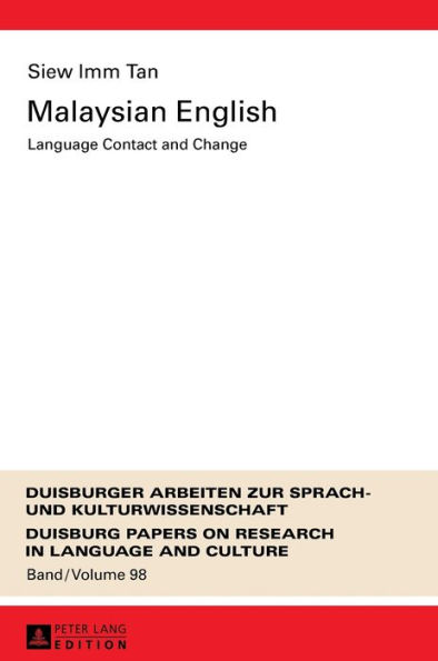 Malaysian English: Language Contact and Change