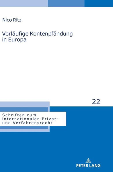 Vorlaeufige Kontenpfaendung in Europa