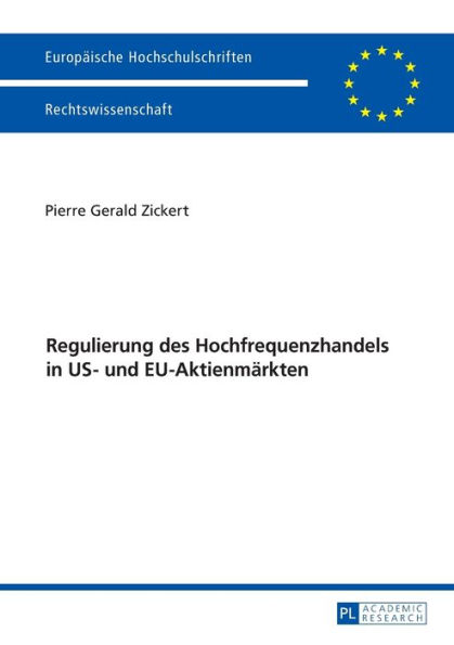 Regulierung des Hochfrequenzhandels in US- und EU-Aktienmaerkten