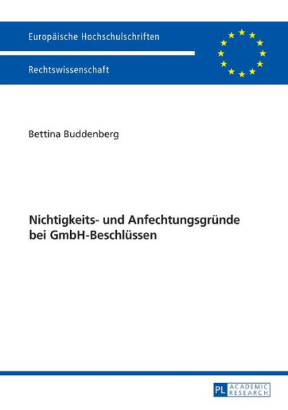 Nichtigkeits- und Anfechtungsgruende bei GmbH-Beschluessen