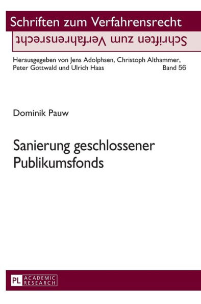 Sanierung geschlossener Publikumsfonds