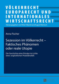 Title: Sezession im Voelkerrecht - Faktisches Phaenomen oder reale Utopie: Die Geschichte eines Prinzips im Lichte eines ungluecklichen Praezedenzfalls, Author: Anna Fischer