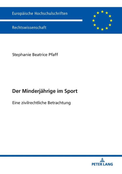 Der Minderjaehrige im Sport: Eine zivilrechtliche Betrachtung