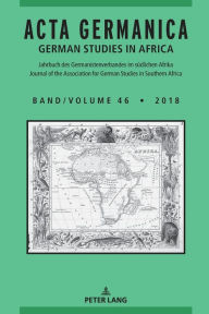Title: Acta Germanica: German Studies in Africa, Author: Carlotta von Maltzan