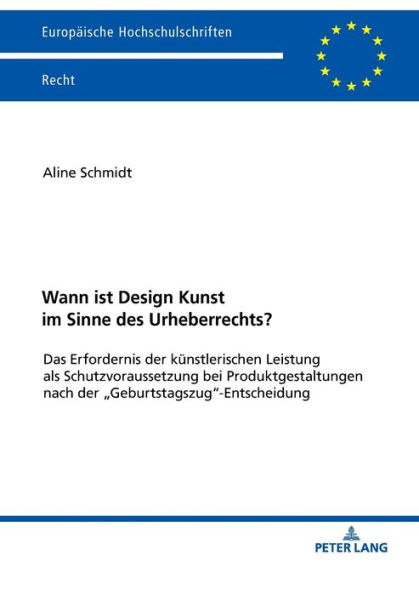 Wann ist Design Kunst im Sinne des Urheberrechts?: Das Erfordernis der kuenstlerischen Leistung als Schutzvoraussetzung bei Produktgestaltungen nach der "Geburtstagszug"-Entscheidung