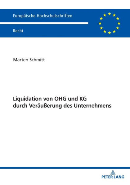 Liquidation von OHG und KG durch Veraeußerung des Unternehmens