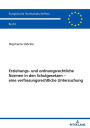 Erziehungs- und ordnungsrechtliche Normen in den Schulgesetzen - eine verfassungsrechtliche Untersuchung