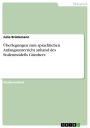 Überlegungen zum sprachlichen Anfangsunterricht anhand des Stufenmodells Günthers