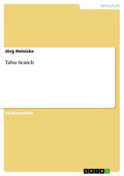 Tabu Search