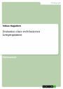 Evaluation eines web-basierten Lernprogramms