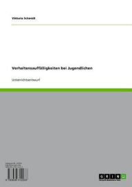 Title: Verhaltensauffälligkeiten bei Jugendlichen, Author: Viktoria Schmidt