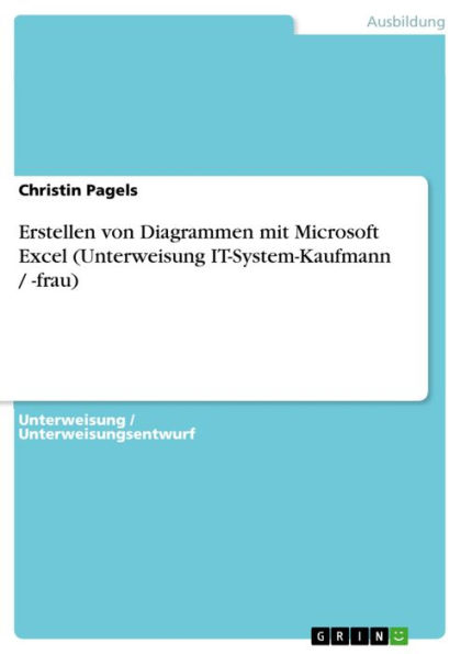 Erstellen von Diagrammen mit Microsoft Excel (Unterweisung IT-System-Kaufmann / -frau)