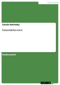 Title: Fantastiktheorien, Author: Carola Ostrinsky