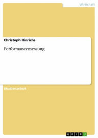 Title: Performancemessung, Author: Christoph Hinrichs