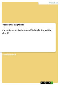 Title: Gemeinsame Außen- und Sicherheitspolitik der EU, Author: Youssef El-Baghdadi