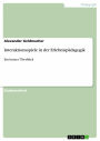 Interaktionsspiele in der Erlebnispädagogik: Ein kurzer Überblick