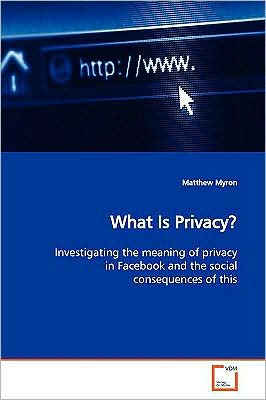 What Is Privacy?