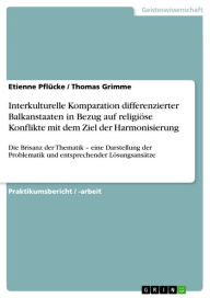 Title: Interkulturelle Komparation differenzierter Balkanstaaten in Bezug auf religiöse Konflikte mit dem Ziel der Harmonisierung: Die Brisanz der Thematik - eine Darstellung der Problematik und entsprechender Lösungsansätze, Author: Etienne Pflücke